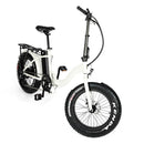 Eunorau 48V 500W 20" E-Fat-Step Through Fat Tire Commuter Electric Bike - electricridesonly