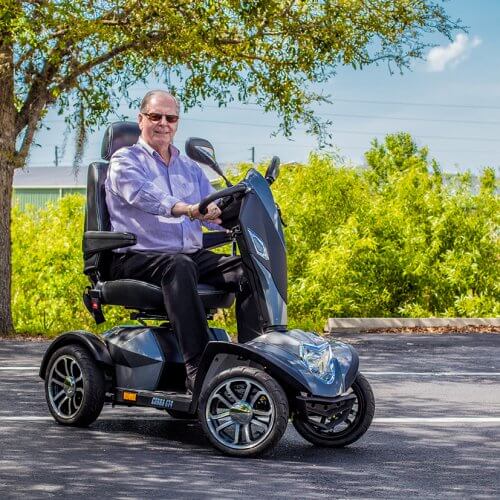 Cobra GT4 Heavy Duty Mobility Scooter - Electricridesonly.com