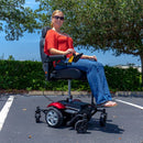 Vision Sport Mid-Wheel Drive Power Wheelchair With Elevating Seat - Electricridesonly.com