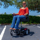 Vision Sport Mid-Wheel Drive Power Wheelchair With Elevating Seat - Electricridesonly.com