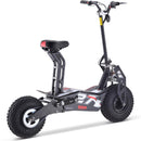 MotoTec Vulcan 48v 1600w Electric Scooter Black - Electricridesonly.com