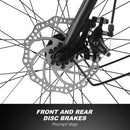 ANCHEER 26 Inch Wheel 250W Electric City Bike with Removable 36V Battery - Electricridesonly.com