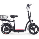 MotoTec Cruiser 48v 350w Lithium Electric Scooter Black - Electricridesonly.com