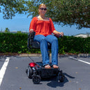 Vision Sport Mid-Wheel Drive Power Wheelchair With Elevating Seat - Electricridesonly.com
