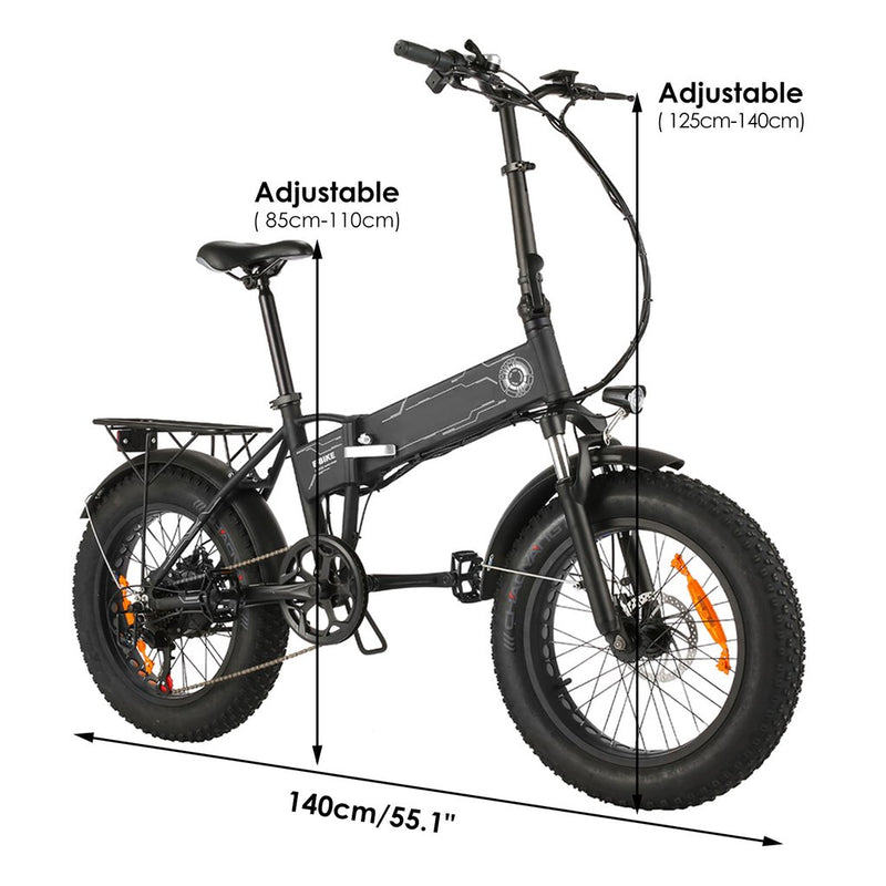 ANCHEER 500W Fat Tire Electric Mountain Bike - Electricridesonly.com