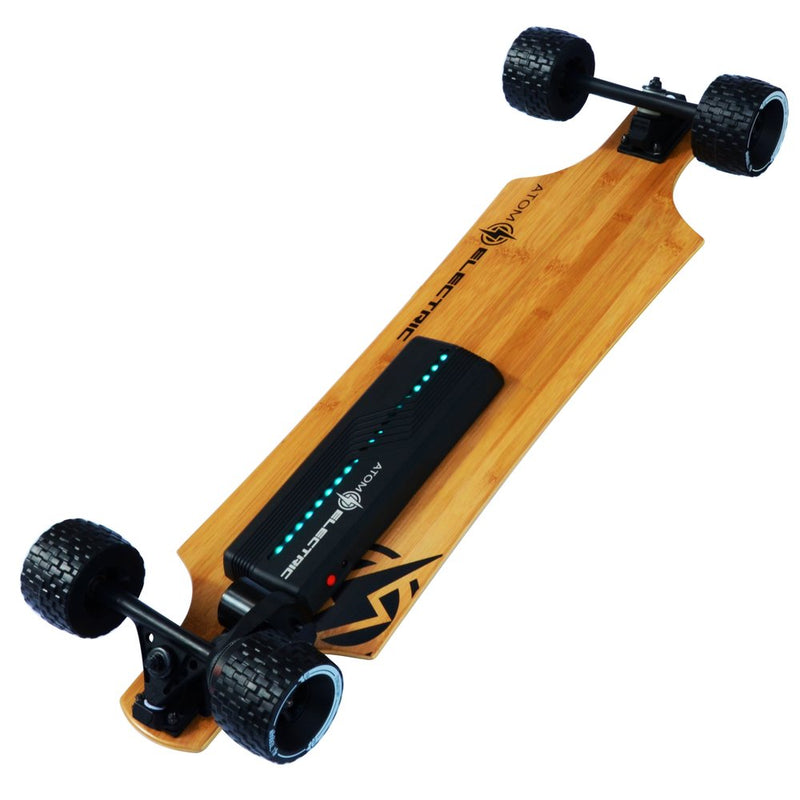 Atom Electric B10X All-Terrain Longboard Skateboard 40410 - Electricridesonly.com