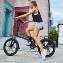 ANCHEER 20 Inch Wheel 350W Commuter Electric Mountain Bike with Removable 48V 10.4Ah Battery - Electricridesonly.com