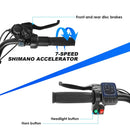 ANCHEER 26 Inch Wheel 250W Commuting Electric Cruiser Bike with Removable 12.5Ah Battery - Electricridesonly.com