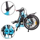 Ecotric Starfish 20inch Portable and Folding Electric Bike - Electricridesonly.com