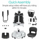 Vive Health 3 Wheel Lightweight Travel Scooter - Electricridesonly.com