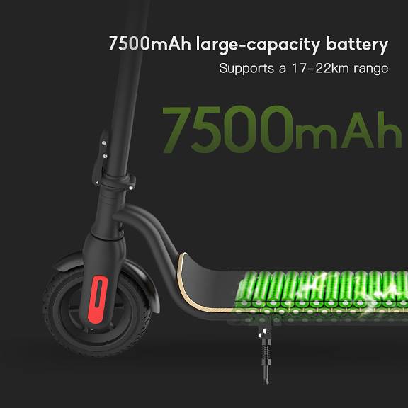 Megawheels S10 New Electric Scooter with 7.5Ah Battery 250W Motor 8' wheels and LED Display - Electricridesonly.com