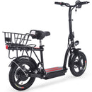 MotoTec Cruiser 48v 350w Lithium Electric Scooter Black - Electricridesonly.com