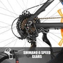 ANCHEER 26 Inch Wheel 500W Fat Tire Electric Mountain Bike with Removable 48V 10Ah Battery - Electricridesonly.com