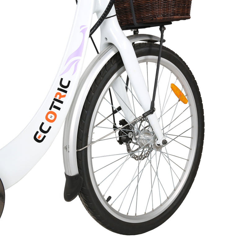 Ecotric Lark Electric City Bike For Women - Electricridesonly.com