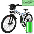 ANCHEER 26 Inch Wheel Folding Electric Mountain Bike - Electricridesonly.com
