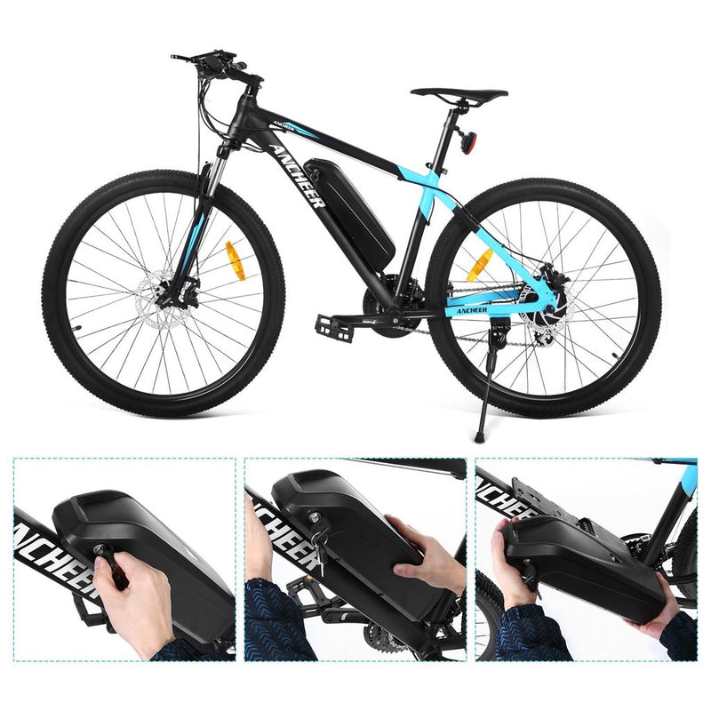 ANCHEER 27.5 Inch Wheel 350W Electric Mountain Bike with Removable 36V Battery - Electricridesonly.com