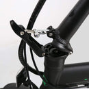 Ecotric 48V Gold Portable and Folding Fat eBike with LCD display - Electricridesonly.com