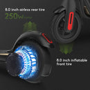 Megawheels S10 New Electric Scooter with 7.5Ah Battery 250W Motor 8' wheels and LED Display - Electricridesonly.com