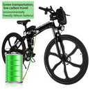 ANCHEER 26 Inch Wheel Folding Electric Mountain Bike with Super Lightweight Magnesium Alloy - Electricridesonly.com