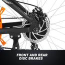 ANCHEER 26 Inch Wheel 500W Fat Tire Electric Mountain Bike with Removable 48V 10Ah Battery - Electricridesonly.com