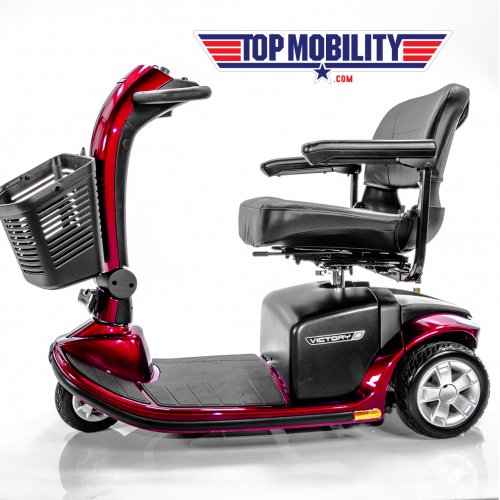 Victory 9 3 Wheel Mobility Scooter - Electricridesonly.com
