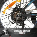 ANCHEER 500W Fat Tire Electric Mountain Bike - Electricridesonly.com