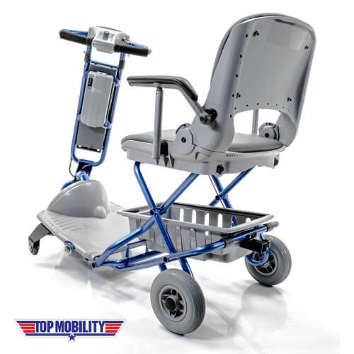 Easy Travel Elite Lightweight Folding Mobility Scooter - Electricridesonly.com