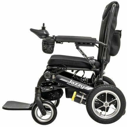 Jazzy Passport Folding Power Wheelchair - Electricridesonly.com