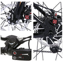 ANCHEER 26 Inch Wheel 350W Electric Mountain Bike with Removable 36V Battery - Electricridesonly.com