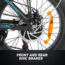 ANCHEER 500W Fat Tire Electric Mountain Bike - Electricridesonly.com