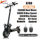Electric Scooter 5600W Dual Motor E Scooter - electricridesonly