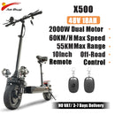 Electric Scooter 5600W Dual Motor E Scooter - electricridesonly