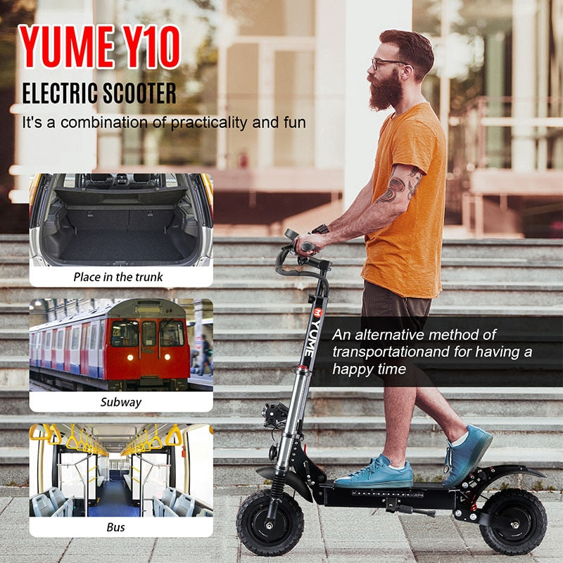 YUME Y10 Dual Motor 2400W - electricridesonly