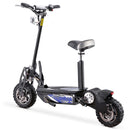 MotoTec Chaos 2000W 60V Seated Electric Scooter - Electricridesonly.com