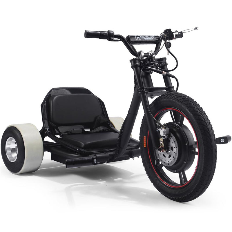 MotoTec Drifter 48v 800w Electric Trike Lithium - electricridesonly