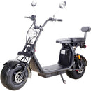 MotoTec Knockout 60V 2000W Seated Electric Scooter - Electricridesonly.com