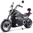 MotoTec Typhoon 72v 30ah 3000w Lithium Electric Scooter Gray - electricridesonly