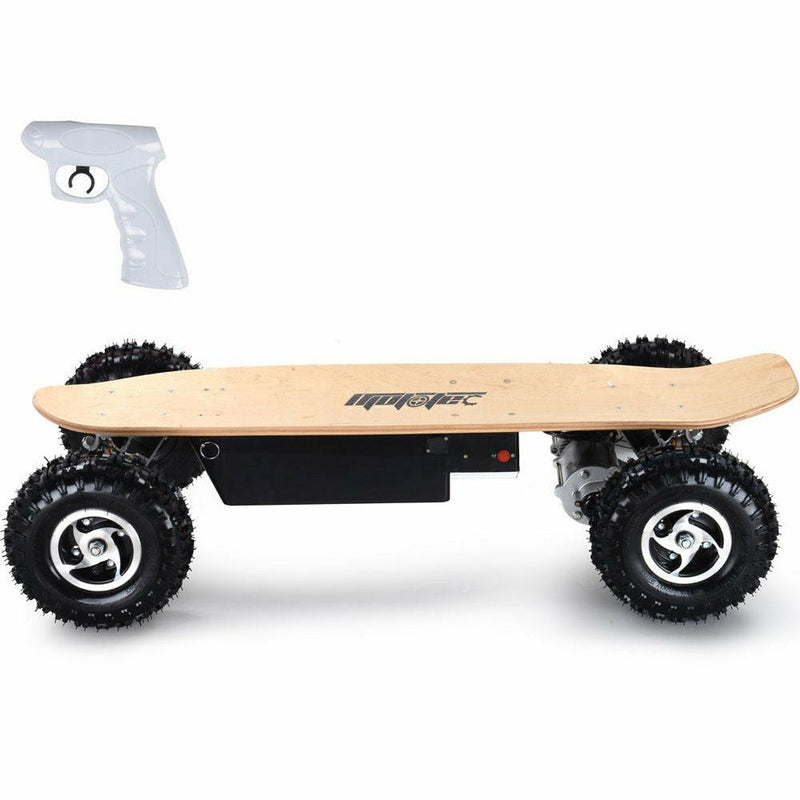 MotoTec 1600w Dirt Dual Motor Electric Skateboard - Electricridesonly.com