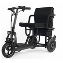 MotoTec Folding Mobility Electric Trike 48v 700w Dual Motor Lithium Black - Electricridesonly.com