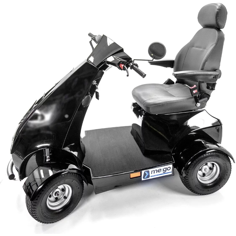 Mego Nev 1.1 Heavy Duty Mobility Scooter - Long Range - Electricridesonly.com