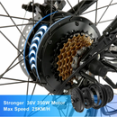 VIVI 26 Inch Wheel 350W Electric Cruiser Electric Bike - Electricridesonly.com