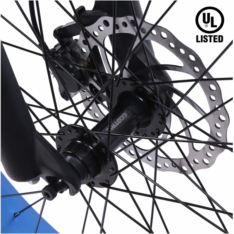 Ecotric Hammer Electric Fat Tire Bike - UL Certified - Electricridesonly.com