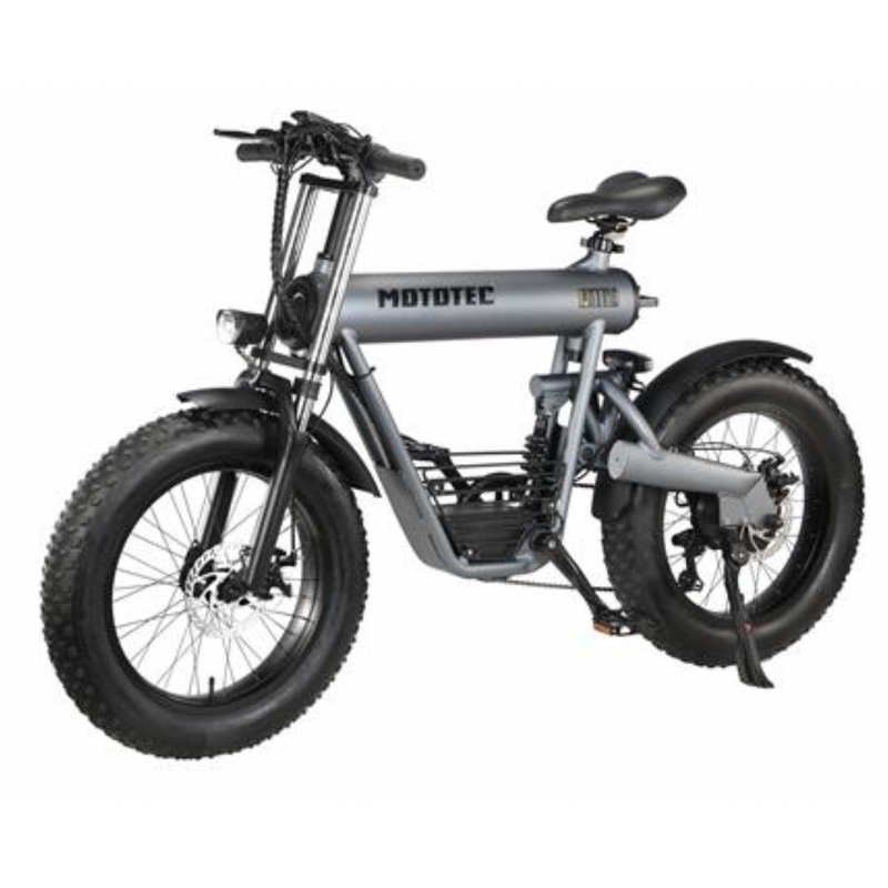 MotoTec Roadster 48v 500w Lithium Electric Bike - Electricridesonly.com