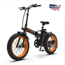 AOSTIRMOTOR FAT TIRE FOLDING ELECTRIC BIKE A20 - electricridesonly