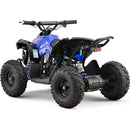 MotoTec 36V 500W Renegade Shaft Drive Kids ATV - Blue - electricridesonly