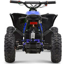 MotoTec 36V 500W Renegade Shaft Drive Kids ATV - Blue - electricridesonly