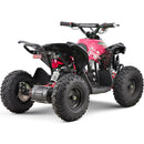 MotoTec 36V 500W Renegade Shaft Drive Kids ATV - Pink - electricridesonly