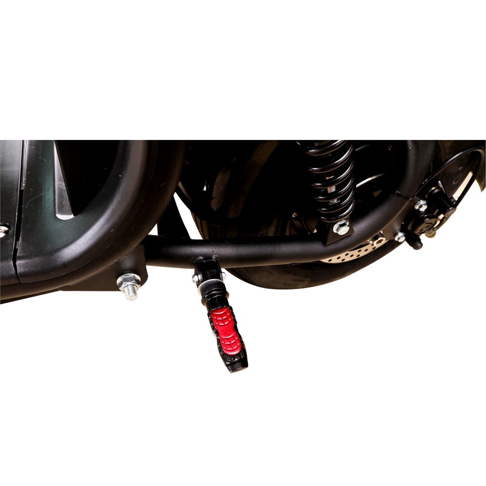 MotoTec Knockout 60V 2000W Seated Electric Scooter - Electricridesonly.com