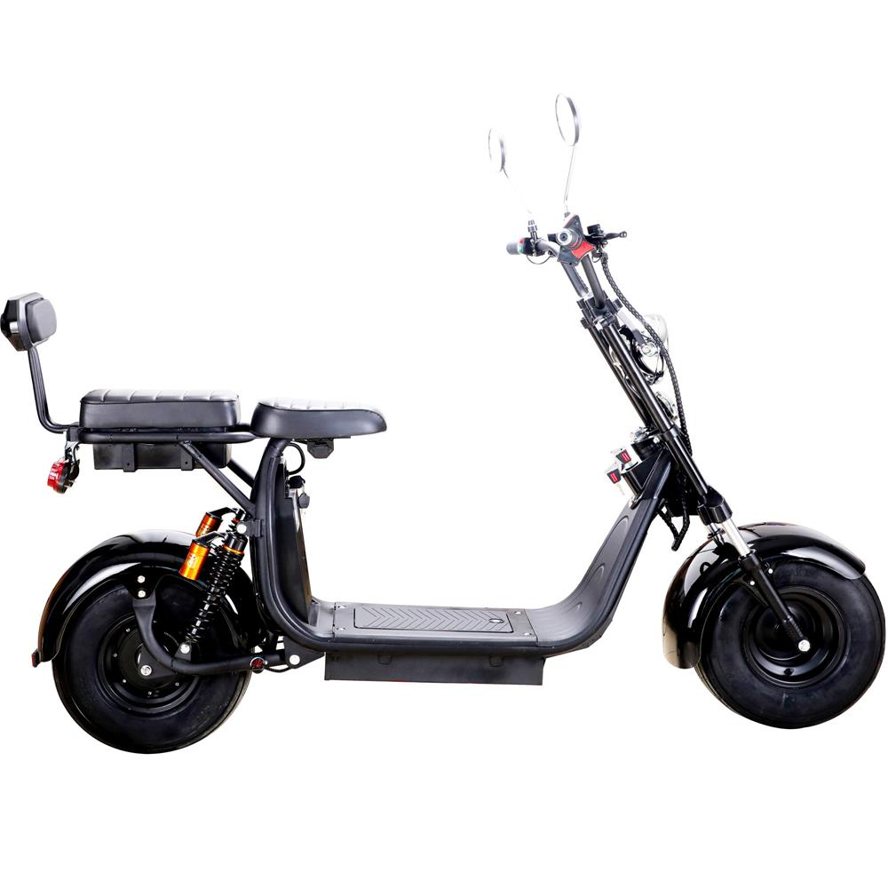 MotoTec Knockout 60V 2000W Seated Electric Scooter - Electricridesonly.com