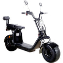 MotoTec Knockout 60V 2000W Seated Electric Scooter - Electricridesonly.com